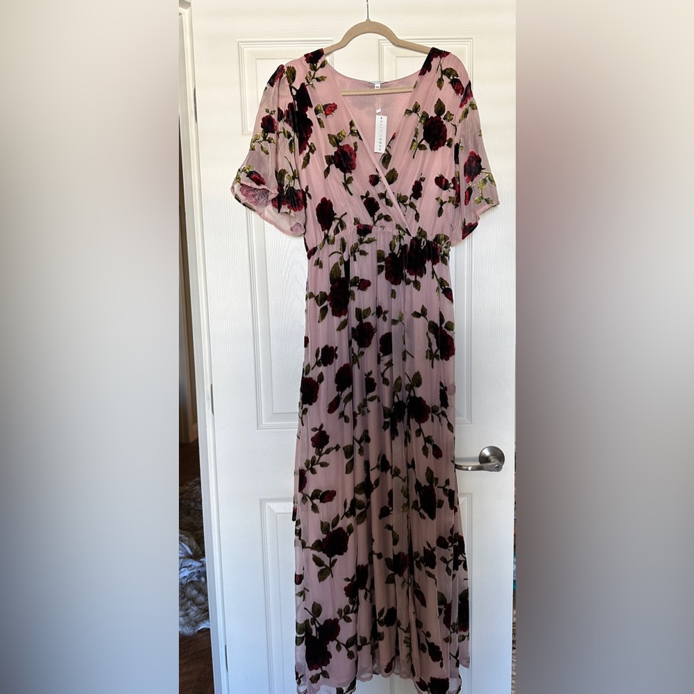 Brand New Baltic Born dress. Parisian Velvet Maxi Dress